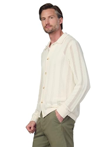 Joe's Men's Summer Crochet Cardigan2