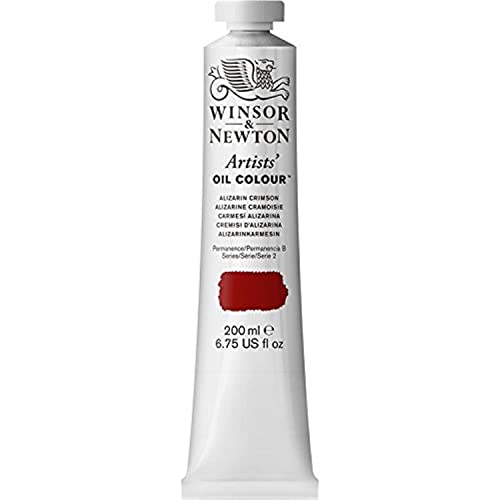 Winsor & Newton Artists' Oil Paint, 200ml Tube, Alizarin Crimson by Winsor & Newton - Used condition - US$27.56