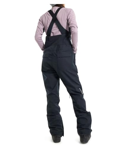 Burton Women's Women's Avalon Bib Pant Short, True Black, Medium