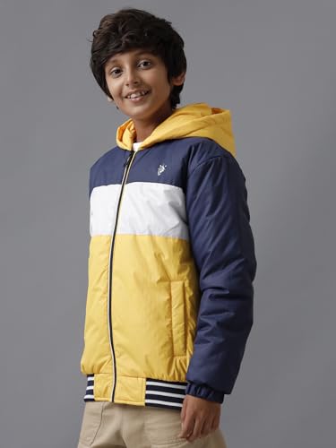 Image of Under Fourteen Only Boys Winter Jacket, Full Sleeve,Sleeveless Quilted Puffer Jacket with Front Closure, Casual Warm Jacket for Kids, Lightweight Winterwear for School, Outdoor Play and Travel