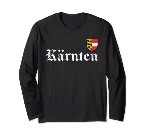 Carinthia, Austrian holiday, fun, travel guide gift Long Sleeve T-Shirt