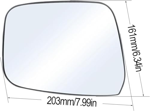 Rétroviseur latéral chauffant droit Nissan Navara D40 Pathfinder R51 2005-2013