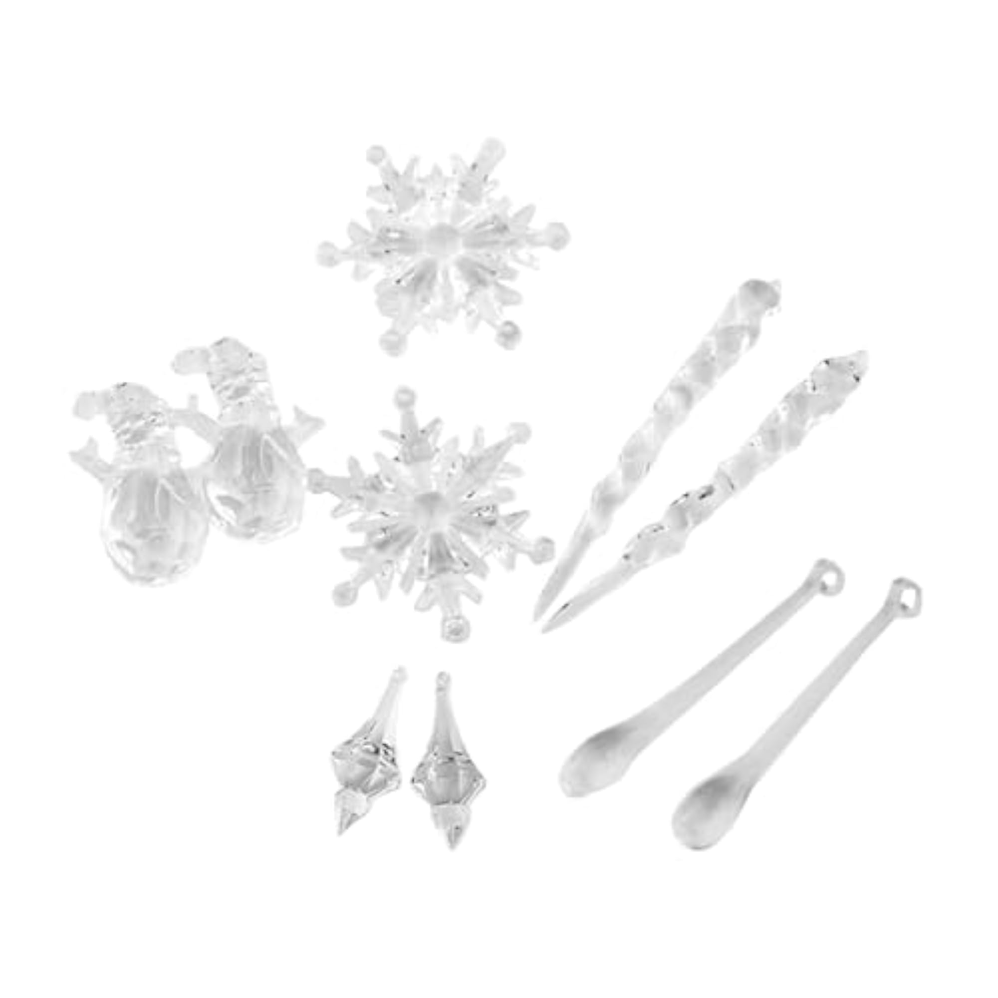 10 Pieces Christmas Tree Pendants Decoration Set