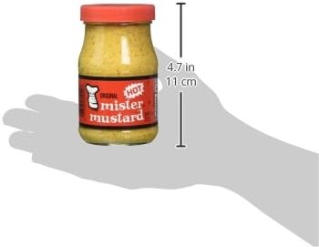 Mr. Mustard Mustard Hot, 7.5 Ounce (Pack of 2)