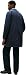 Tommy Hilfiger Herren Kurzmantel Packable Carcoat mit Seitentaschen, Blau (Desert Sky), XXL