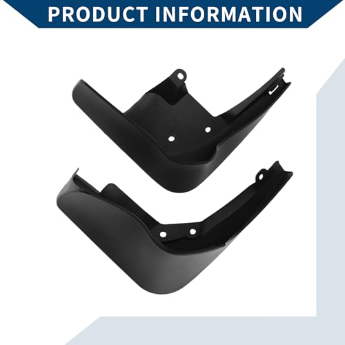 Image of Mud Flaps Splash Guards W /Mount Accessories for Mercedes Benz S Class Sport 4MATIC 2021-2022 Front and Rear Mud Guards 1 Set