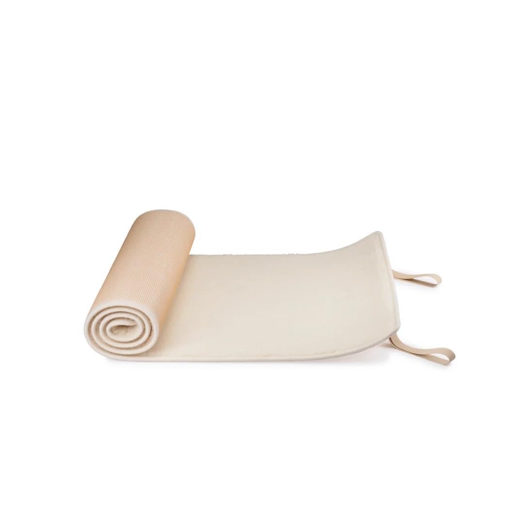 Tappetino yoga in lana Perfect Wool – Tappetino antiscivolo in lana di pecora per yoga, meditazione e fitness – Materassino fitness aderente – 75x200 cm