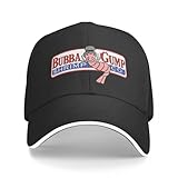 UIOPPIOS Bubba Gump Forest Shrimp Seafood Co. Baseball Kappen Retro Sandwich mütze einstellbar Papa Hut Sport