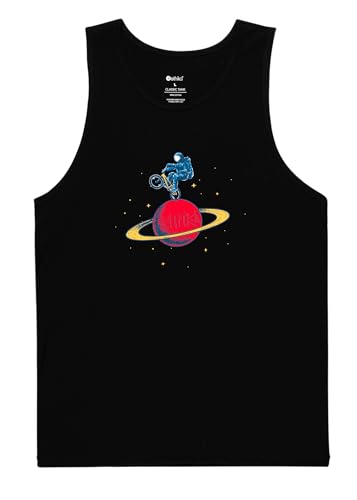 Ethika Mens Graphic Tank Top | Astro Wheelie