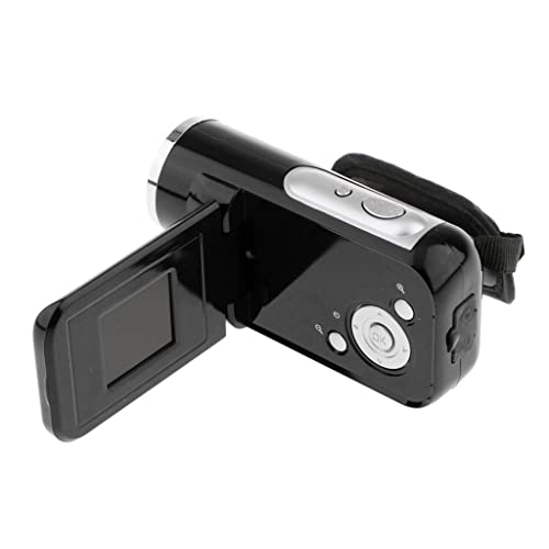 balikha Filmadora Portátil HD 8x Gravador de Câmera de Vídeo com Digital DVR - Preto