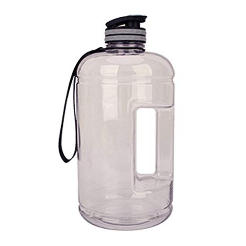 Bouteille d'eau en acier inoxydable poli isotherme gourde inox 1L