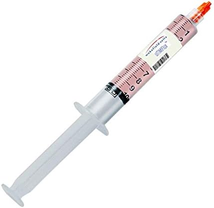 GL-08-10, Thermal Interface Products ulTIMiFlux High Thermal Performing Fully Cured Dispensible Gel, 10cc Syringe, Yellow, 8g/m Flow Rate, 1.2 Specific Gravity