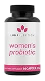 Luma Nutrition Probiotics for Women with Prebiotics - 50 Billion CFU Per Serving - Formulated for Digestive, Immune & Feminine Support - 60 Capsules, 30 Servings
