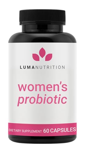 Luma Nutrition Probiotics for Women with Prebiotics - 50 Billion CFU Per Serving - Formulated for Digestive, Immune & Feminine Support - 60 Capsules, 30 Servings