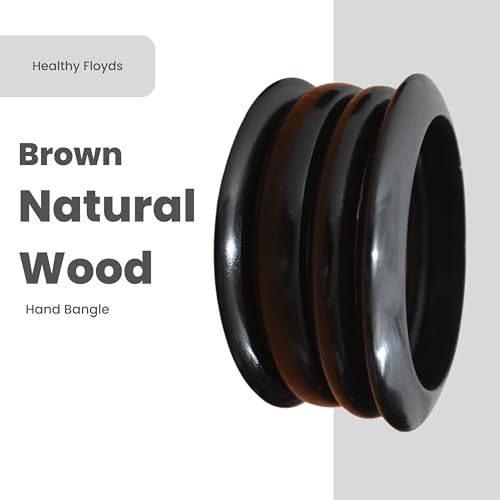 Handcrafted Wooden Bangle - Elegant Natural Wood Bracelet, Lightweight, Perfect for Everyday Wear or Special Occasions.2