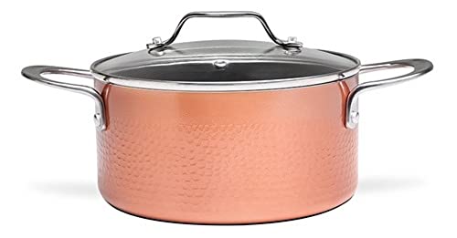 Jogo de Panelas com Fundo de Indução 4 Peças Copper, Cobre, Brinox