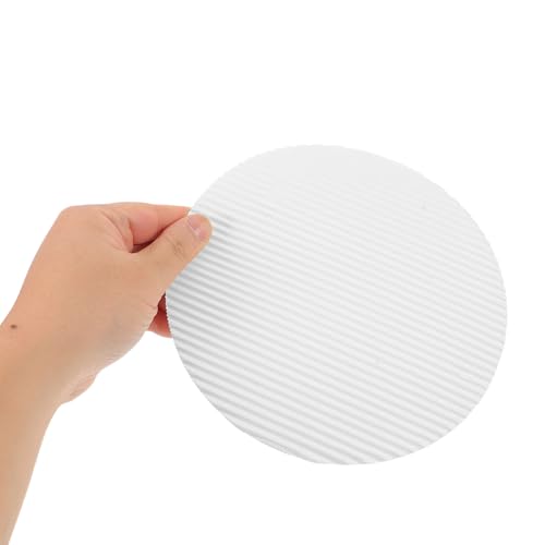 Papier sulfurisé alimentaire blanc empêche la graisse boîte pizza et friture 18 cm - 5