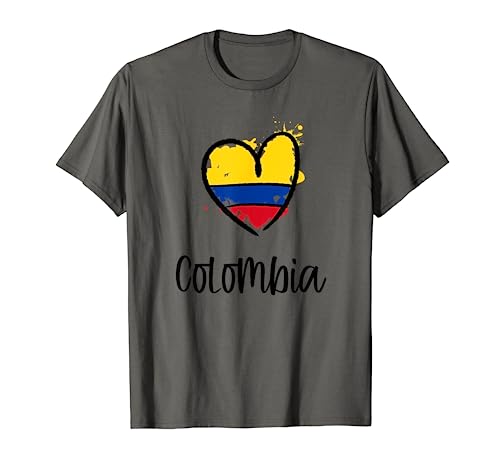 Colombia Heart Art Cool South America Spanish