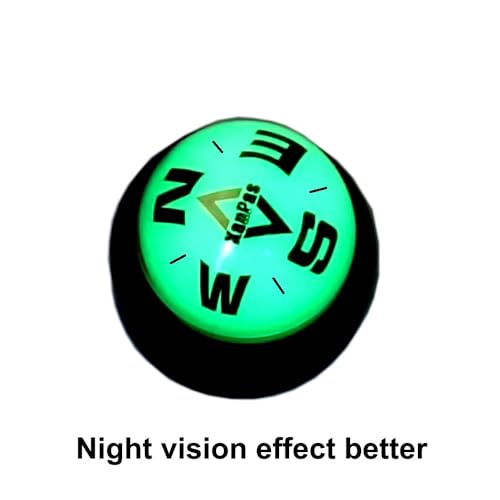 Brújula esférica luminosa KanPas VA-20L para motocicleta miniatura 7