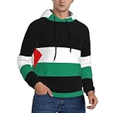 Photo Gallery etasuiol felpa con cappuccio da uomo con stampa bandiera della palestina, comoda ed elastica, adatta per primavera, autunno e inverno, nero , 3xl Photo Gallery etasuiol felpa con cappuccio da uomo con stampa bandiera della palestina, comoda ed elastica, adatta per primavera, autunno e inverno, nero , 3xl