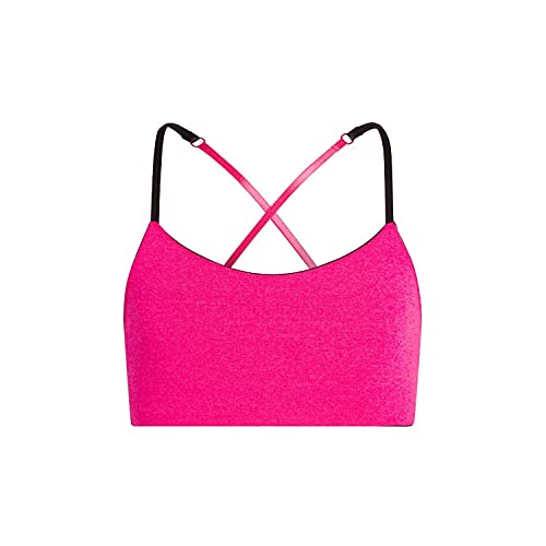 Bleum Active Bra - Comfortable Sports Training & First Bra (14, Black - Sorbet, Numeric_14)2