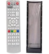 Ethex Remote+Cover Remote Compatible Set top Box remoteC-35 Old TvR-27 (cat) Remote with Cover(N...