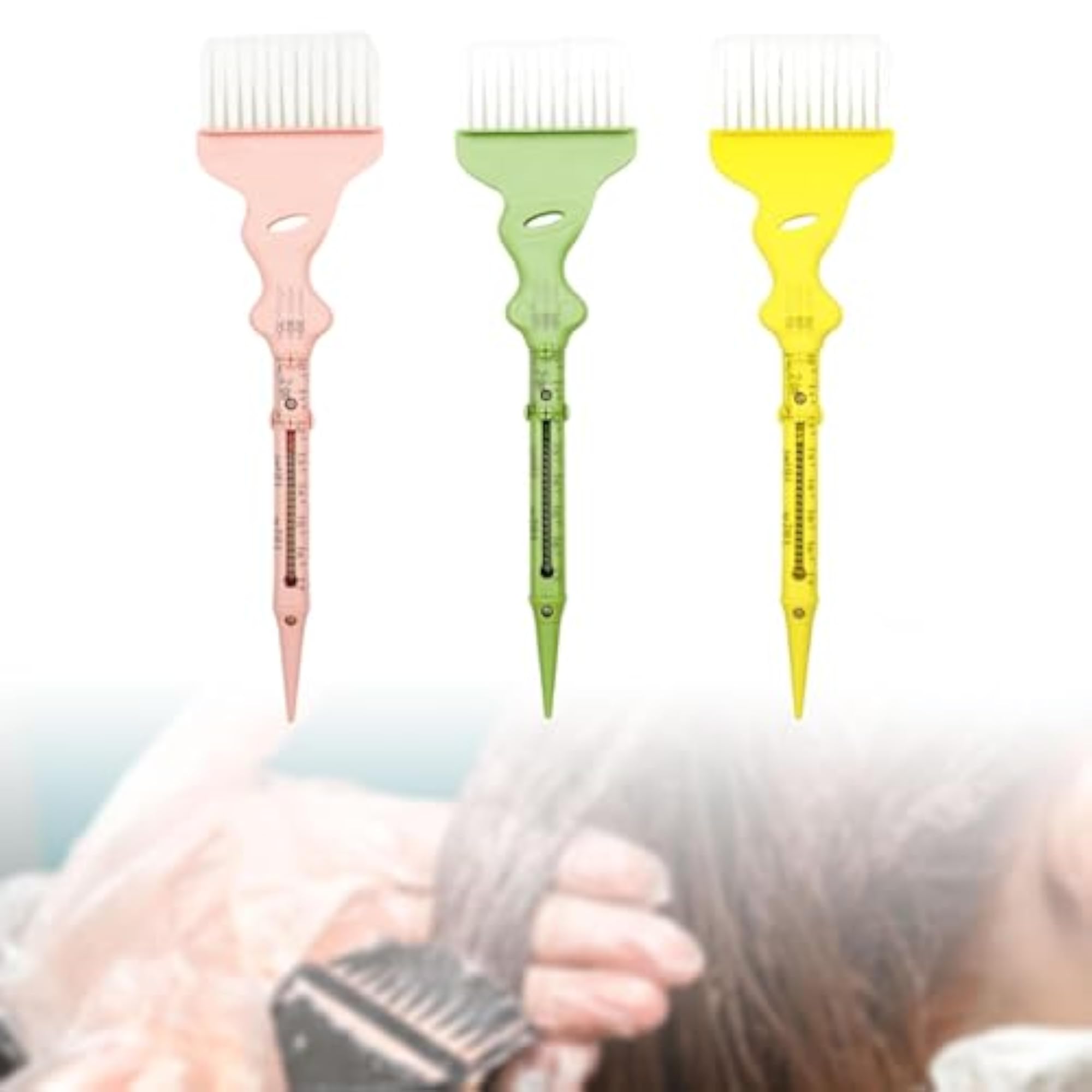 Hair Dye Brush Stretch Design, Pink