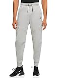 Nike M NSW Tch FLC Jggr Joggers & Tracksuits Men Grey - XL - Tracksuit Bottoms Pants