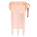 Luzhengyang Compact Transparent Nylon Darts Case Holder Box with Lock Hook for 3 Darts - Fashionable Design, Portable, Weight - Perfect Storage Accessory for Darts Enthusiasts - Orange