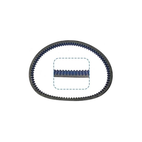 Correa de transmisión CVT 784 19.5 de alta resistencia mecánica 3