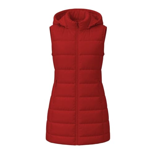 Vests for Women Soft Lightweight Zip up Sleeveless Quilted Vest - image 8