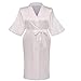 Produktbild Aututer Frauen Seidensatin Lange Hochzeit Braut Brautjungfer Robe Kimono Robe Sexy Bademantel | Pyjama