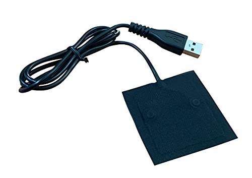 CABRIC Mini Heating Pad of Fighting Fish (Sold in Box : 50 pcs), Heated Around 122~140 Â°F (50~60Â°C) USB Charge (5V, 2A) with Carbon Fiber Far Infrared Heating pad Warmer