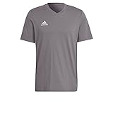 tee shirt letra Tela suave adidas ENT22 tee T-Shirt, Men\'s, Team Grey Four, L