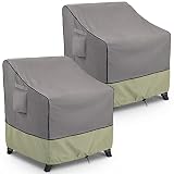 KylinLucky Patio Chair Covers Outdoor Furniture Covers Waterproof Fits up to 32W x 37D x 36H inches