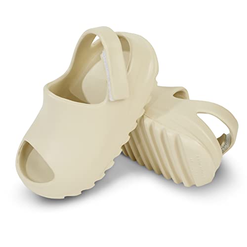 bolukets Toddler Little Kids Slides Sandals, Summer Slip On Lightweight Slippers for Boys and Girls, Beach Pool Anti-Slip Water Shoes Indoor Outdoor Sandals