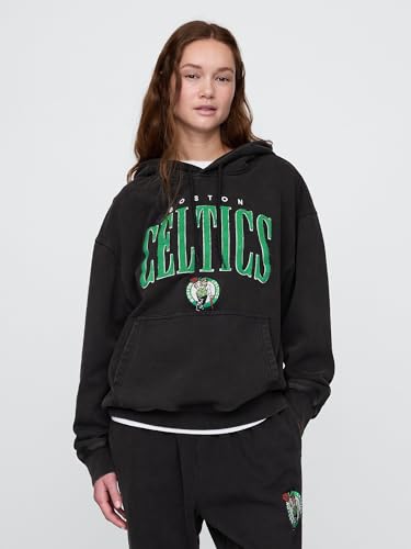 Image of GAP Men's X Nba Graphic Logo Hoodie Sweatshirt