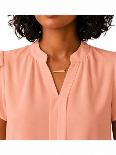 Image of Keiraa Women Blouse Half Sleeves Office Lady Shirt Women Tops