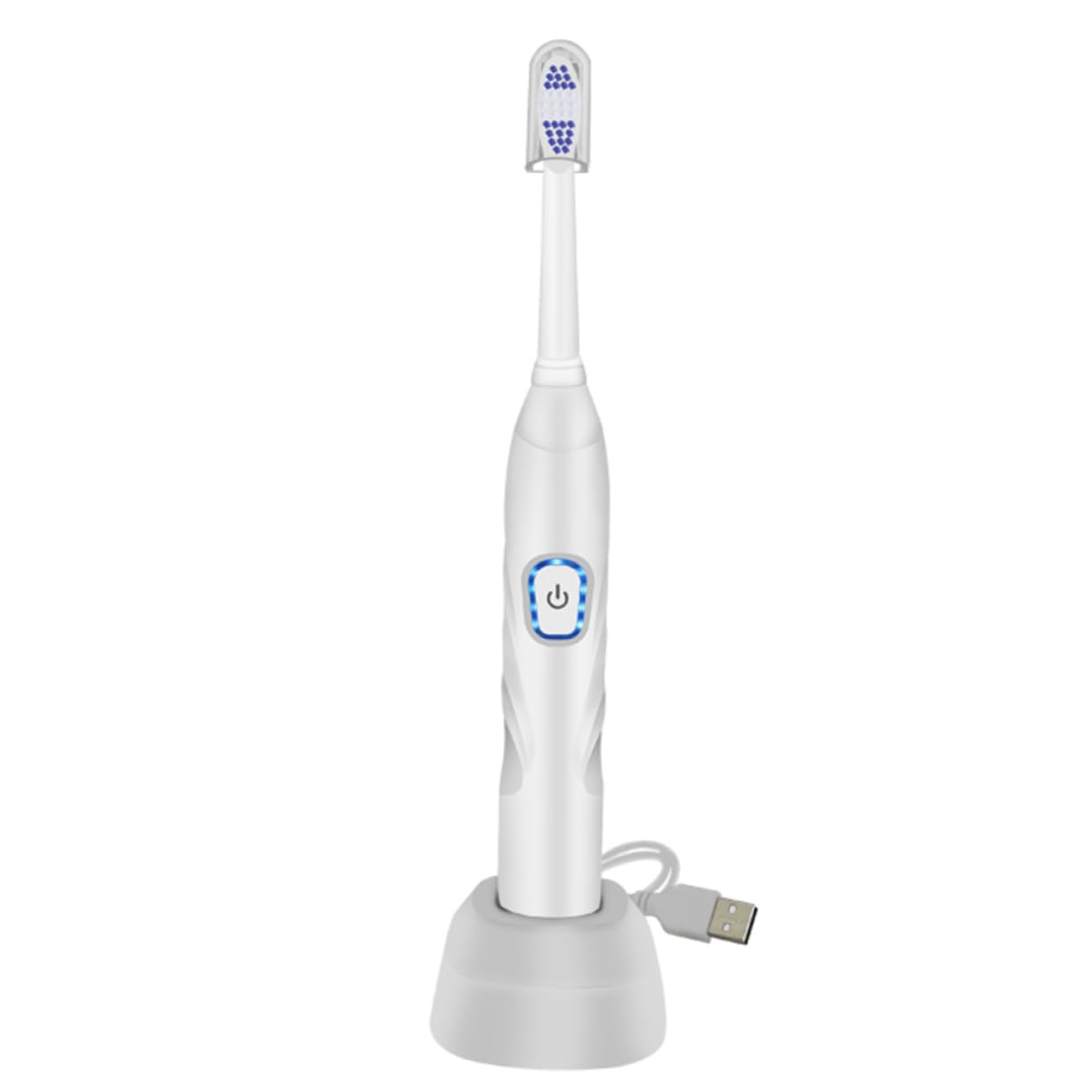 TOBBOMEY Toothbrush for Boys and Girls 2 Min Timer Rechargeable 3 Modes Soft Bristles Electric Toothbrush Boys and Girls Timer