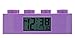 Produktbild LEGO Friends 9009853 violetter Kinder-Wecker, violett, Kunststoff, 7 cm hoch, LCD-Display, Junge/Mädchen, offiziell