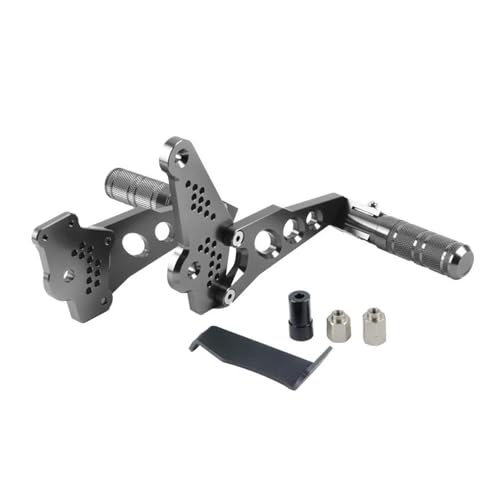 Repose-pieds CT125 gris pour emmener un passager en escapade Trail 125