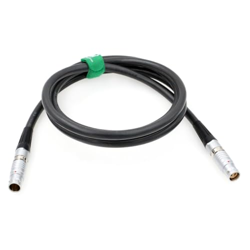 HangTon Power Cable for ARRI S360-C Sky Panel LED Lighting and Battery Box, 54V 30A 4 pin 2+2 Pin Male to 2+2 Pin Female 3M