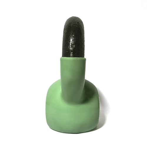 Image of Vinyl Coated Kettlebell 2 KG | Cast Iron Core Weight for Home Gym | Strength Training, Weight Lifting, Full Body Workout, Cardio Conditioning & Fitness Equipment (Green, 4 KG)