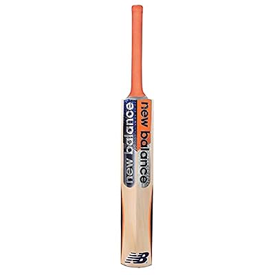 New Balance DC 380 Kashmir Willow Cricket Bat with Cover - Short Handle(Full Size), Multicolour