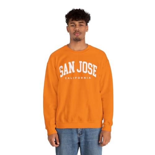 San Jose California Adult Unisex Crewneck Sweatshirt3