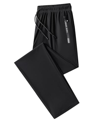 MAVQX Unisex Stretchactive Quick Drying Ultra Stretch Pants for Hiking, Camping and so on?Slim Fit Athletic Pants (US, Alpha, 3X-Large, Regular, Regular, Black Straight)