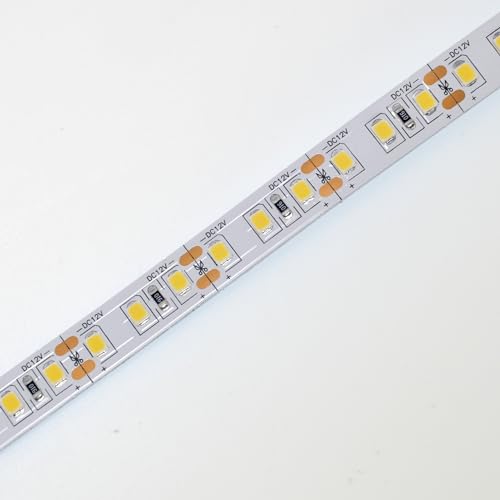 Tira LED 4m 12V luz blanca 5000K SMD2835 120LED/M miniatura 5
