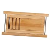 FRCOLOR Pedales De Guitarra Reposapiés De Madera Para Guitarra Clásica De Altura Ajustable Soporte Para Practicar