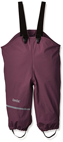 CareTec Unisex Kinder Rain Overall - Pu W. Fleece Regenhose,...