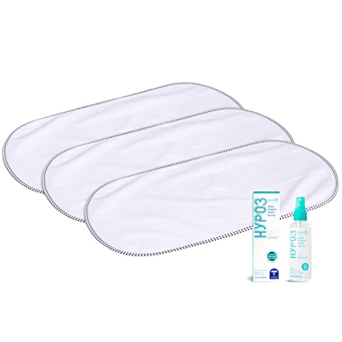 Image of Munchkin® Waterproof Changing Pad Liners, 3pk and HYP03™ Daily Diaper Rash Spray with Hypochlorous